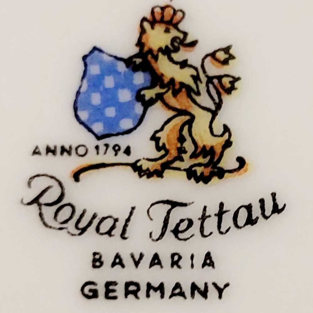 Royal Tettau Porcelain Dawn Rose Mixed Dish Set from Bavaria, Germany- 26 Pieces - Picture 3 of 3